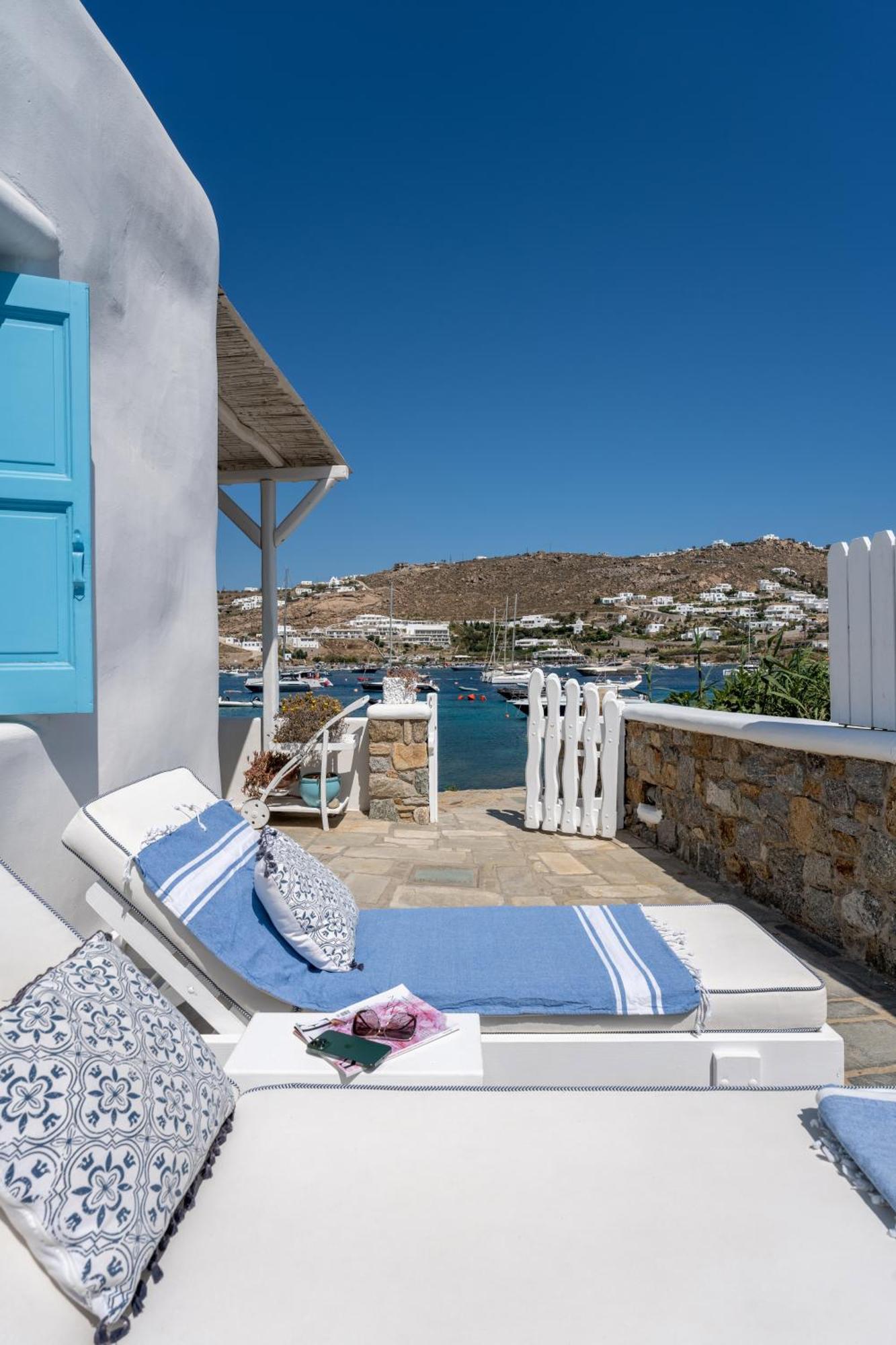 Luxury Sea House By Blue Waters Mykonos Villa Ornos  Ngoại thất bức ảnh