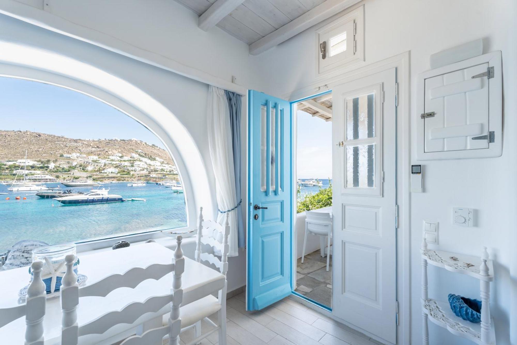 Luxury Sea House By Blue Waters Mykonos Villa Ornos  Ngoại thất bức ảnh
