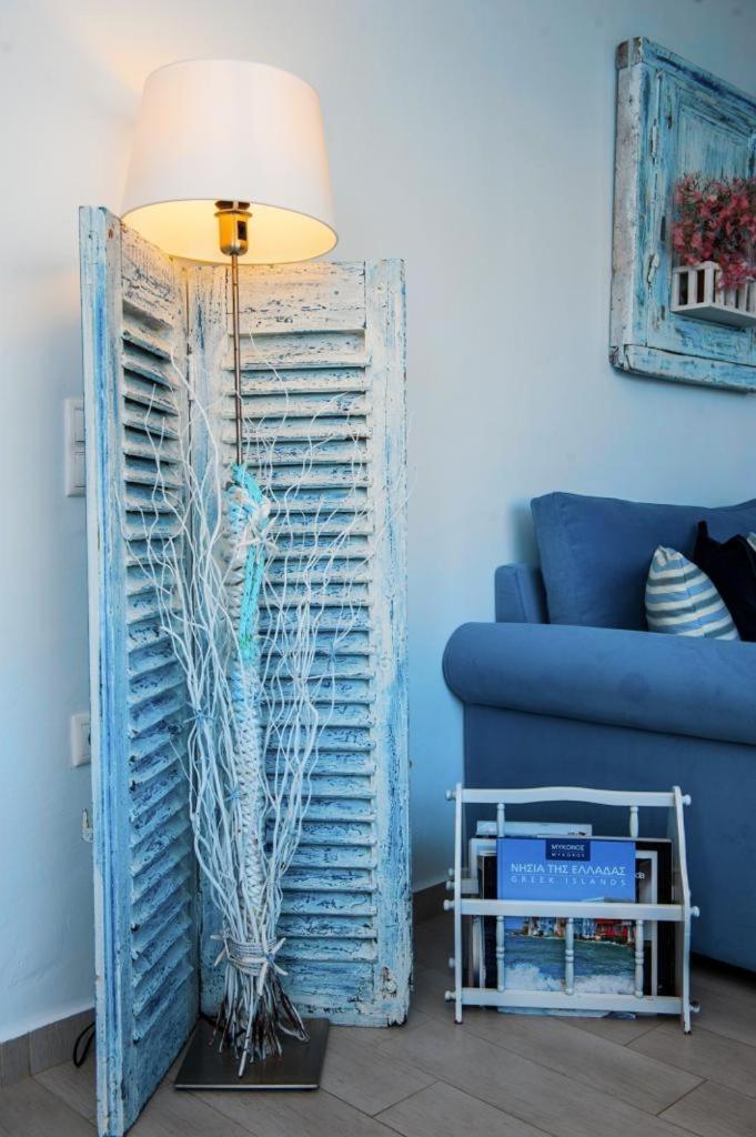 Luxury Sea House By Blue Waters Mykonos Villa Ornos  Ngoại thất bức ảnh